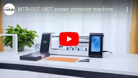 Screen protector machine