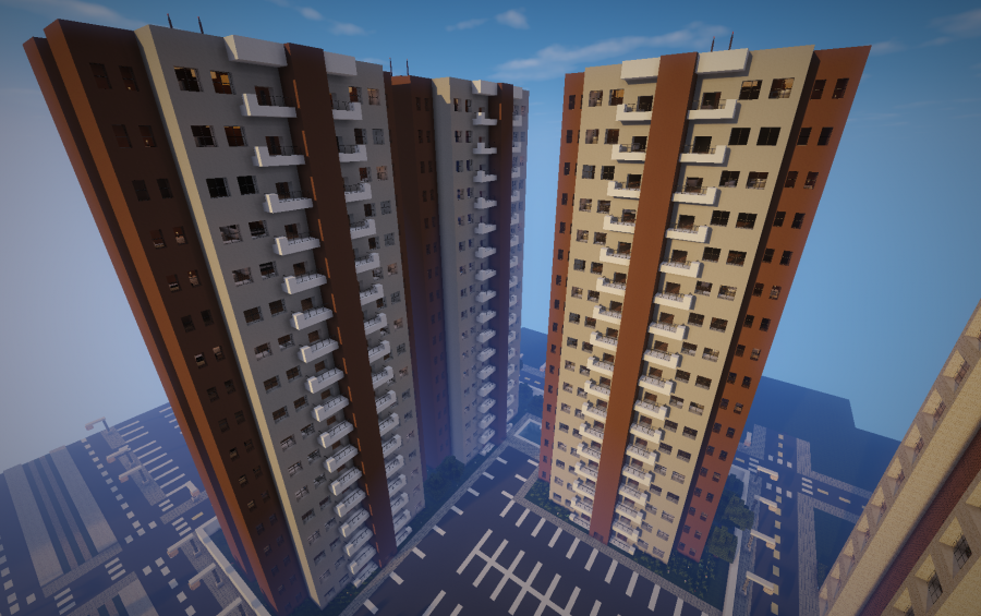 Minecraft Modern Tower