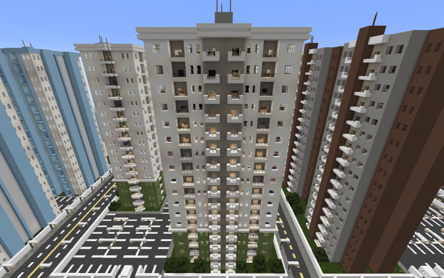 Minecraft Modern Tower