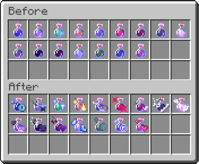 Custom Potions Minecraft