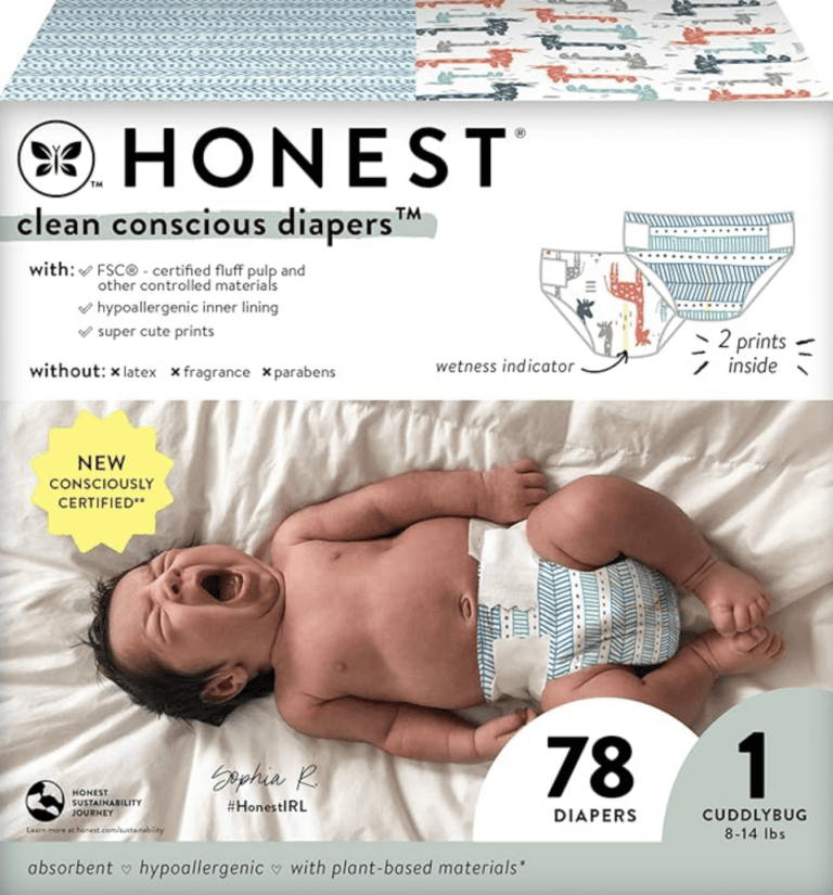 Honest diapers