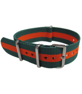 Watch NATO Strap Green/Orange