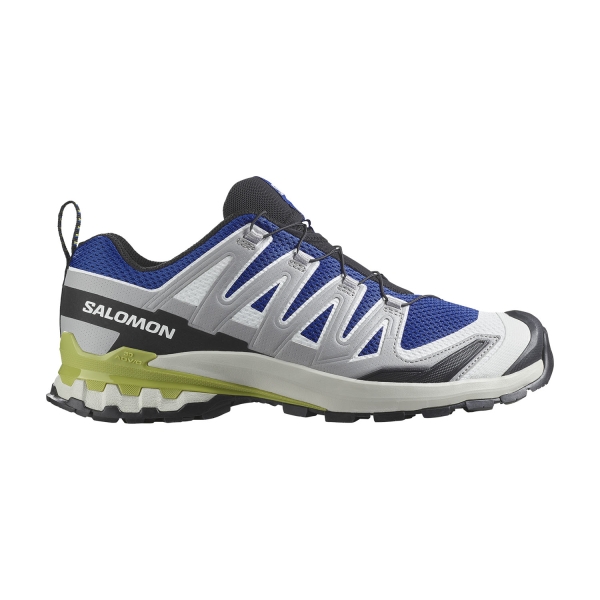 Men's Outdoor Shoes Salomon XA Pro 3D V9  Nautical Blue/Alloy/Dark Citron L47747800