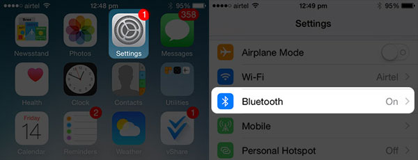 disable iphone bluetooth