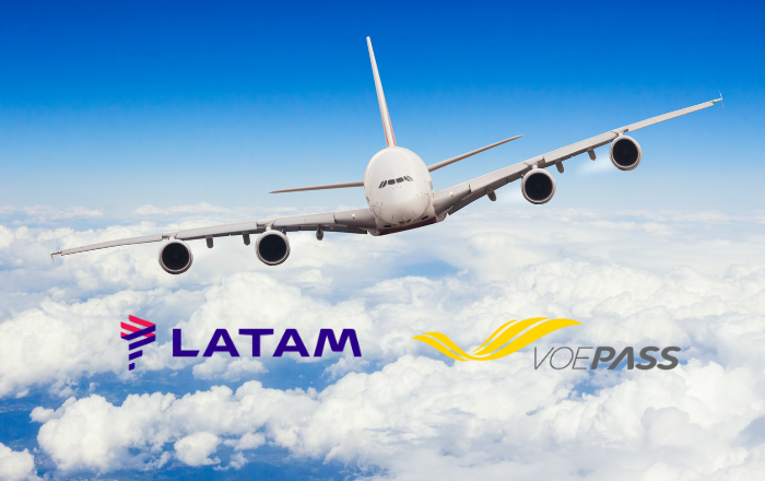 LATAM encerrará parceria com a Voepass em agosto