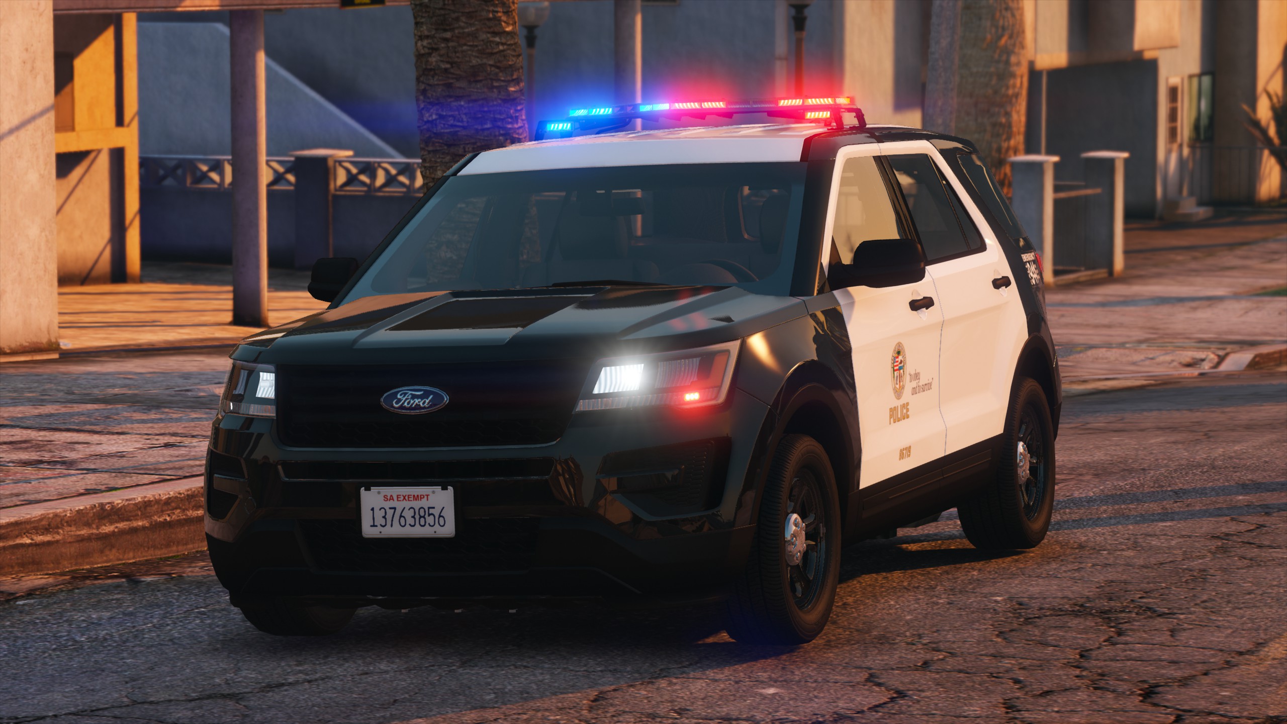 Ford Police Interceptor Utility Lspd Lapd Marked And Unmarked | My XXX ...