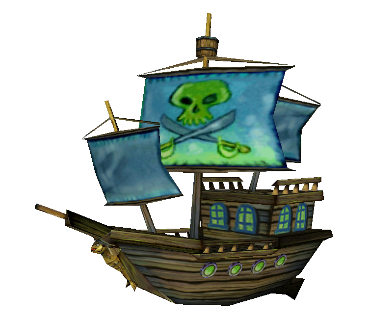 Spongebob Flying Dutchman Pirate Ship