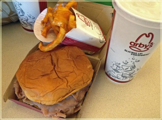 arbys king hawaiian roast beef sandwich