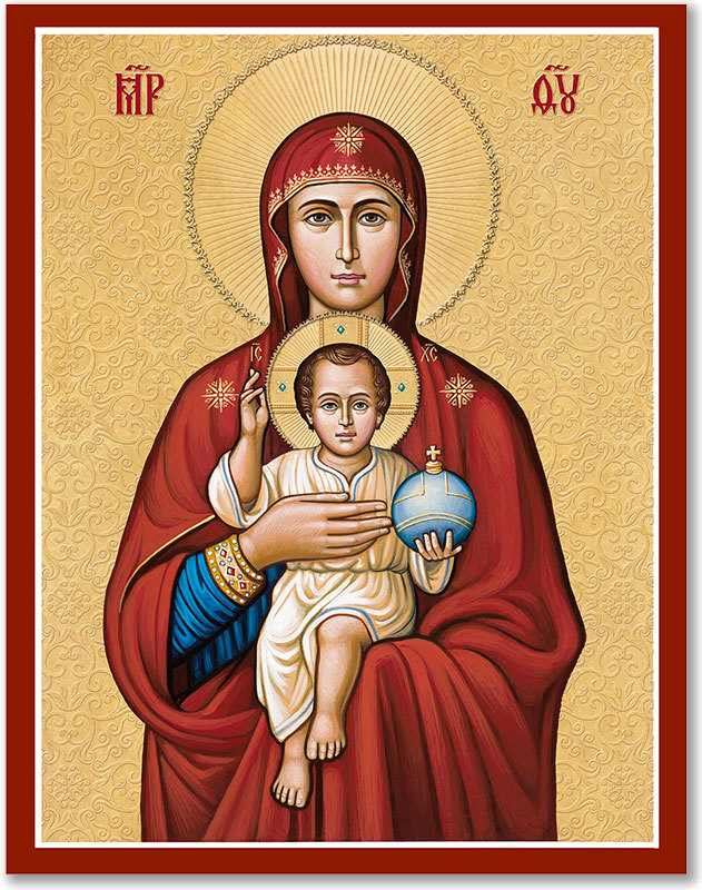 Mother Mary Icon-