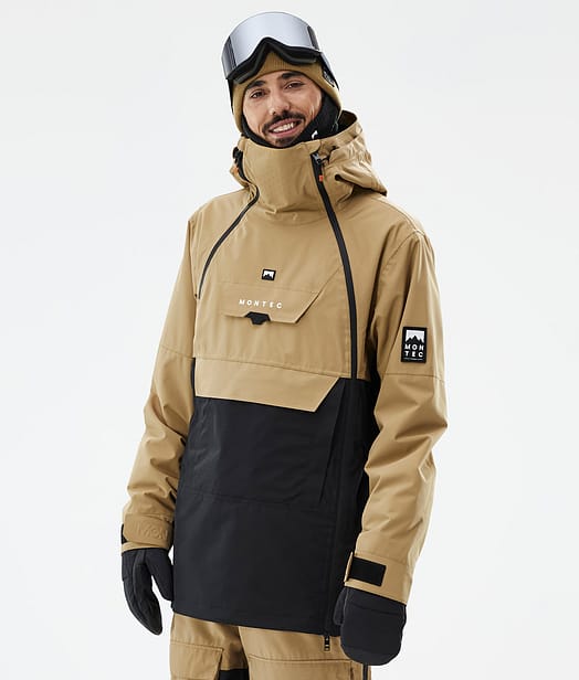 Doom Snowboard Jacket Men Gold/Black