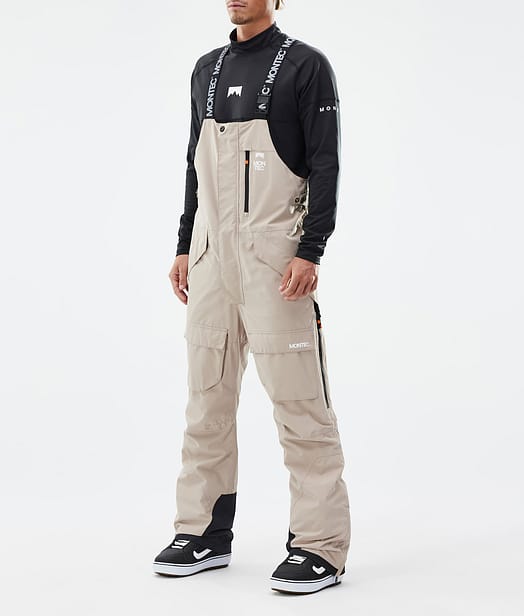 Fawk Snowboard Pants Men Sand