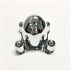 Chrome 4 Lug Spider Cap