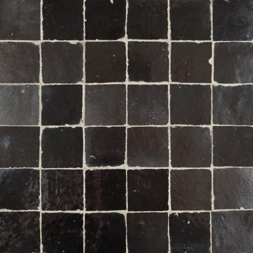 Black Moroccan Tile