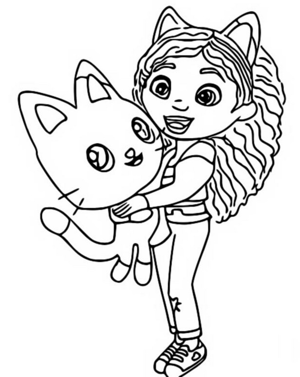 55  Gabby Cat Coloring Pages  Best HD