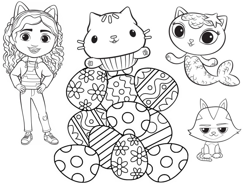 55  Gabby Cat Coloring Pages  Best HD