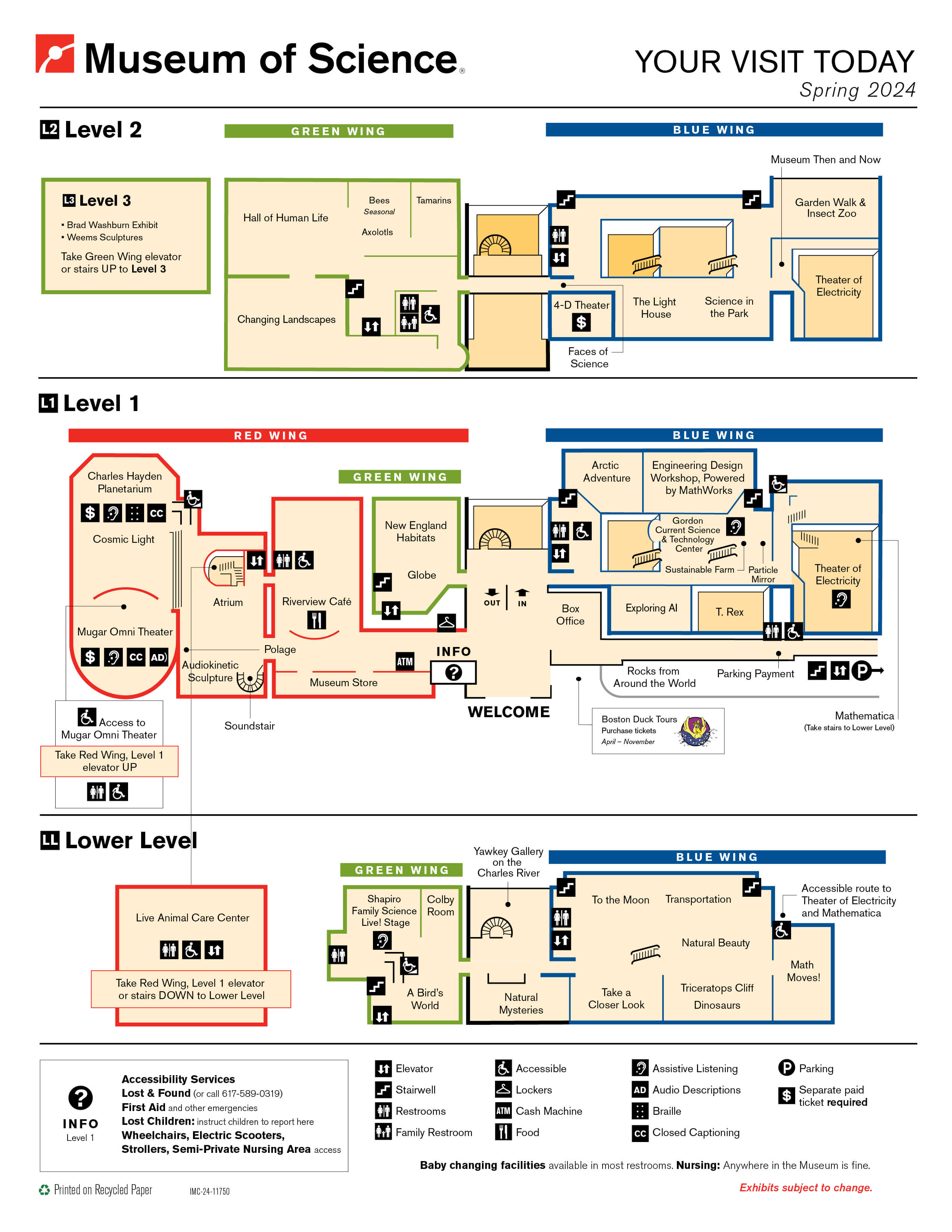 Museum Map | Museum of Science