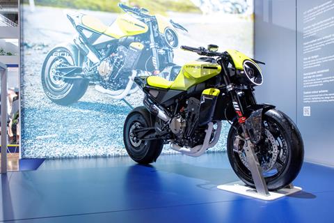 Husqvarna show Vitpilen 801 concept packed with bespoke aerodynamic upgrades and underslung exhaust