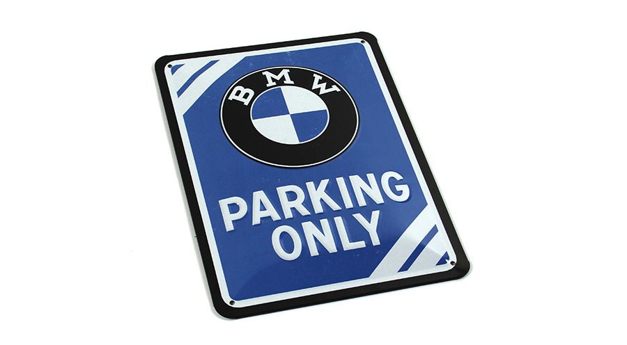 Metal sign BMW - Parking Only for BMW R 1250 GS & R 1250 GS Adventure ...