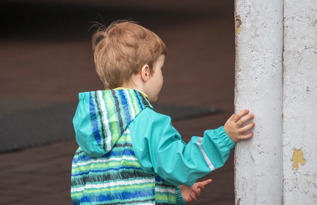 curious child