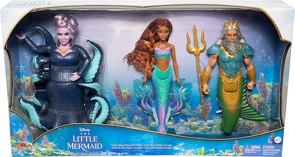 Disney ‘The Little Mermaid’ Live Action Ariel, King Triton & Ursula ...