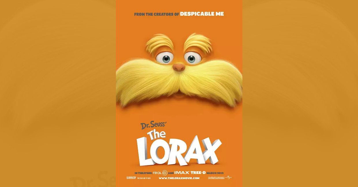 The Lorax (2012) mistakes