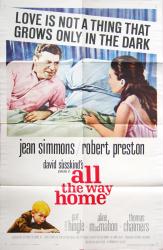 All the Way Home movie poster [Jean Simmons, Robert Preston] 27x41