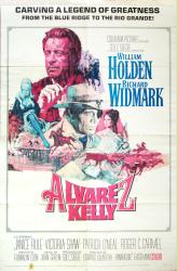 Alvarez Kelly movie poster [William Holden, Widmark] 1966, 27x41