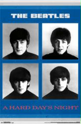 Beatles poster: A Hard Day's Night (22x34)