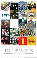 Beatles poster: Album Covers Discography (24x36)