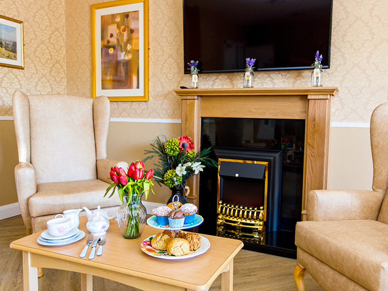 Kilrush Nursing Home Co Clare Memory Care dayroom tea relax respite care clare