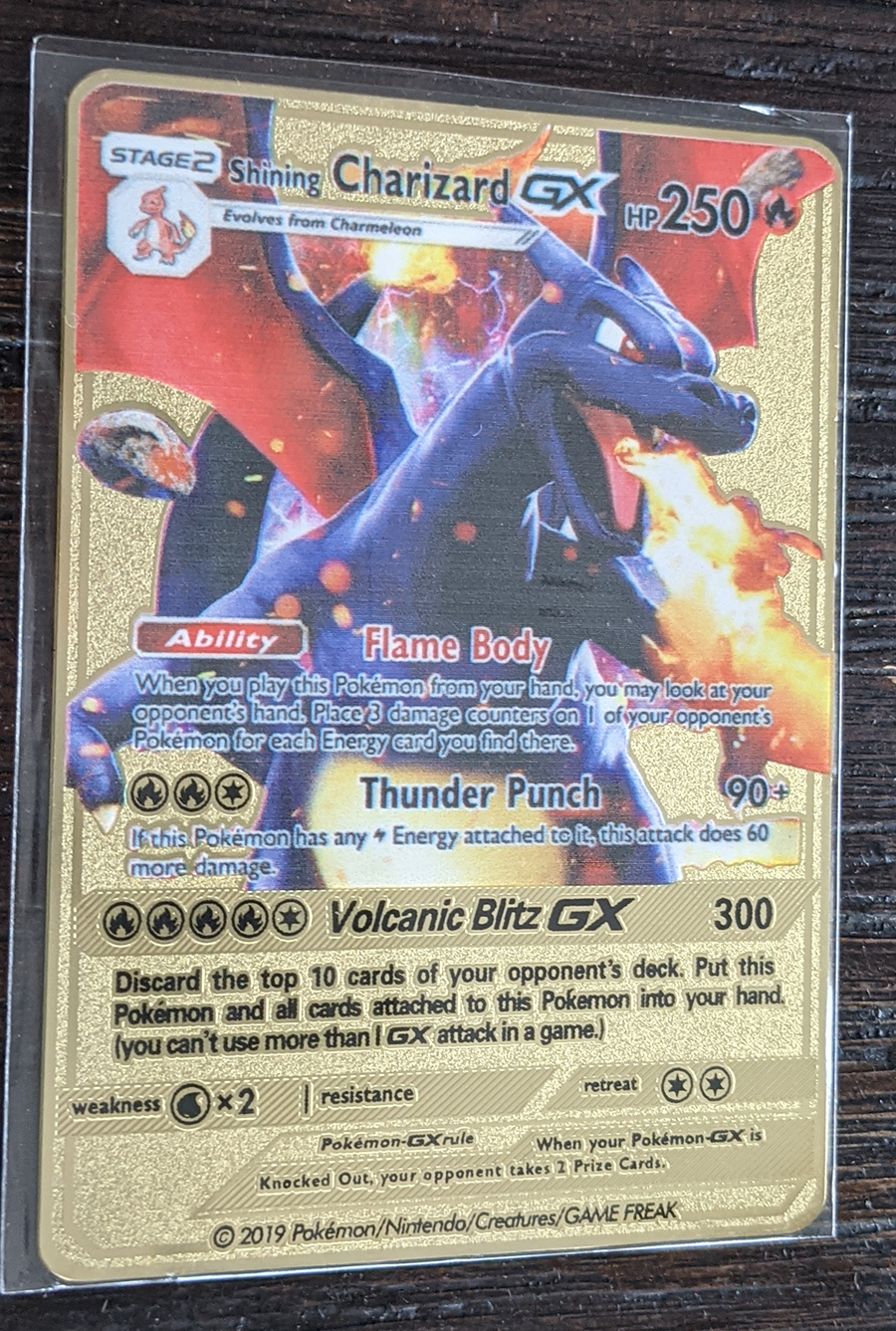 Shining Charizard Pokemon Card