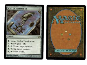 Staff of Domination from Fifth Dawn Magic the Gathering Proxy