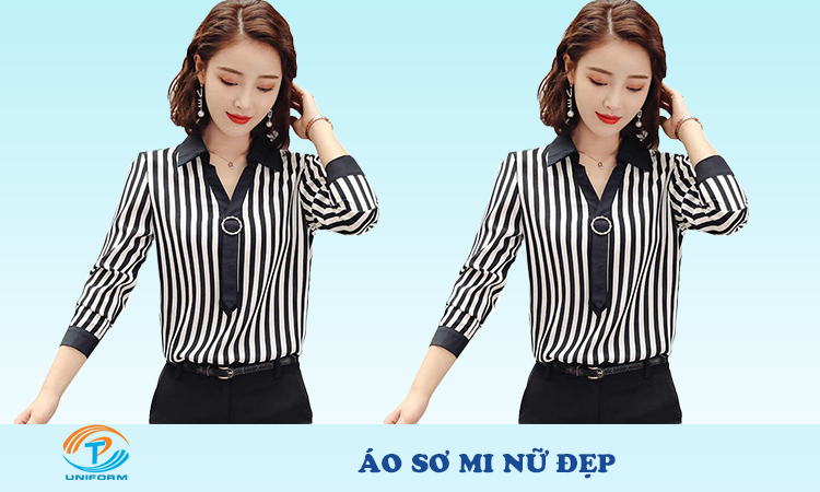 Những mẫu áo sơ mi nữ kiểu Hàn Quốc khiến chàng đổ gục