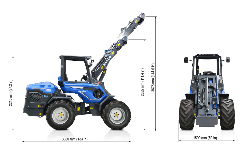 11.5 Y Compact loader quote