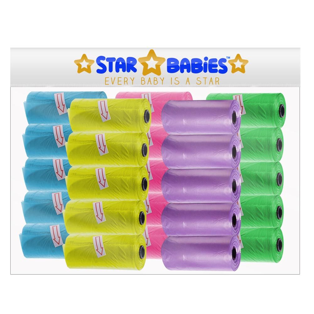 Star Babies - Scented Bag - Pack of 25 - 375 Bags - Color May Vary