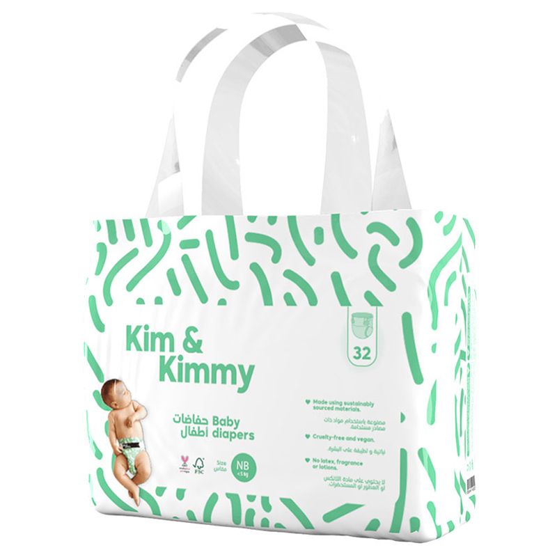 Kim & Kimmy - New Born Diapers 0-5kg - 32pcs