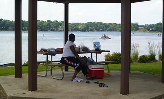 Diamond Lake Beach