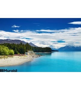 Pukaki Lake New Zealand Wall Mural