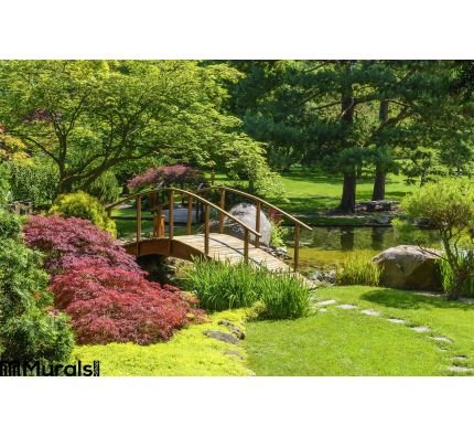 Japanese Garden Wall Mural Wall art Wall decor