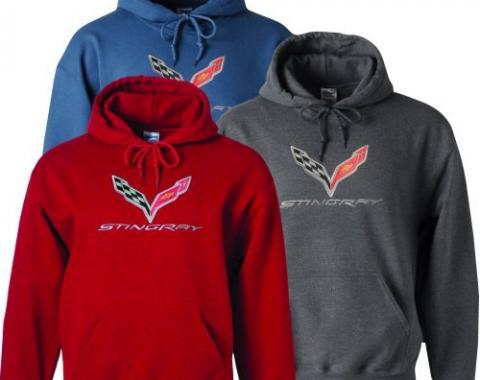 C7 Corvette Stingray Hooded Sweatshirt