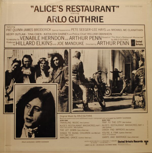 Alice's Restaurant - Soundtrack - Afbeelding 2