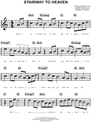 Heaven [beginner] Sheet Music Sheet Music to download and print