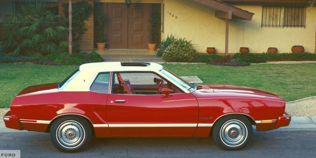 The 1974 Ford Mustang II Notchback