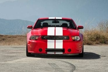 Red 2012 Shelby GTS