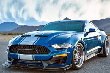 Blue 2018 Shelby Super Snake