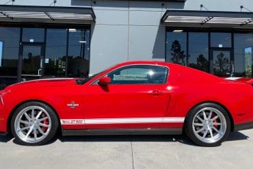 Red 2012 Shelby GT500 Super Snake