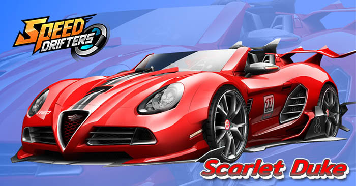 ข้อมูลรถ Scarlet Duke สีแดงแรง 3 เท่า จากเกม Garena Speed Drifters 