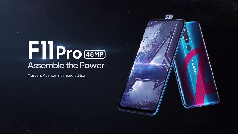 กรี๊ดดด! ติ่งมาร์เวลอยากด้าย Oppo เปิดตัว F11 Pro รุ่นพิเศษต้อนรับ Avengers: Endgame 