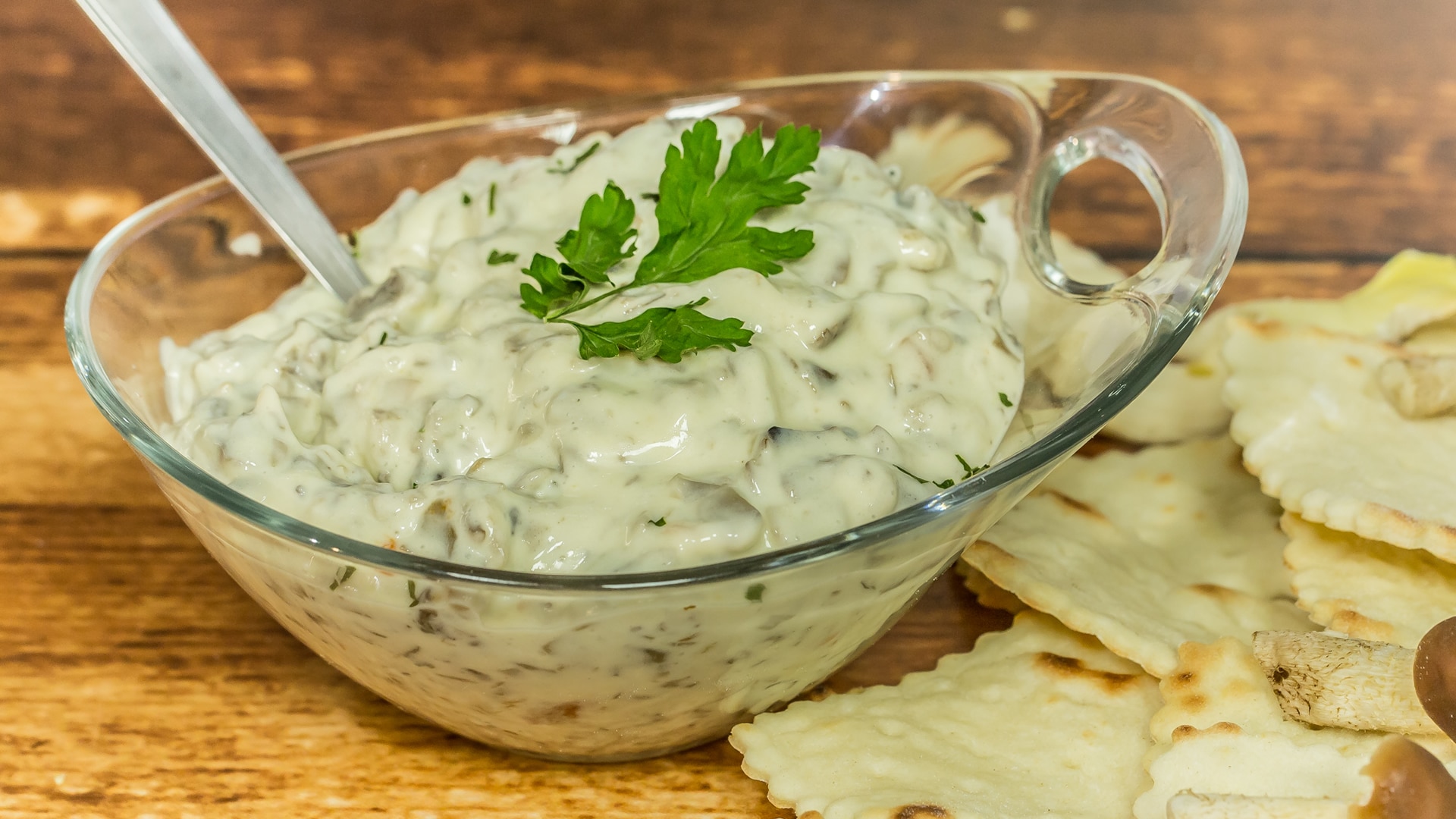 Salsa ai Funghi - Senza Uova - Per Pane e Tartine