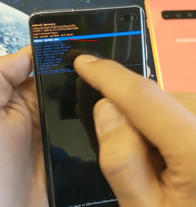 Reset Samsung Galaxy S10 Password
